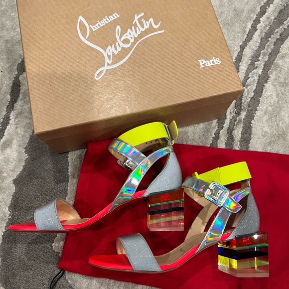 Christian Louboutine Cineticadoll leather luxury sandals ⭐️ - Picture 3 of 14